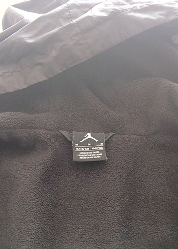 Jordan Siyah Fermuarlı Erkek Yağmurluk çocuk için - Görsel 5