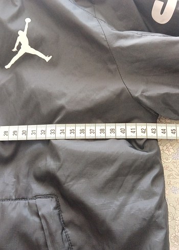 Jordan Siyah Fermuarlı Erkek Yağmurluk çocuk için - Görsel 9