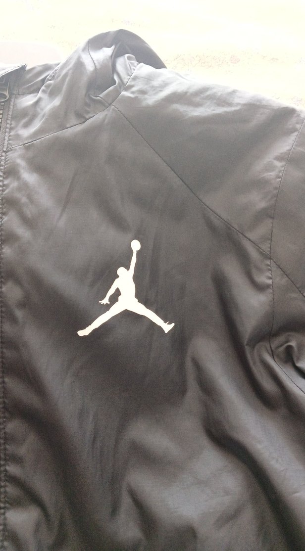 Jordan Siyah Fermuarlı Erkek Yağmurluk çocuk için - Görsel 4