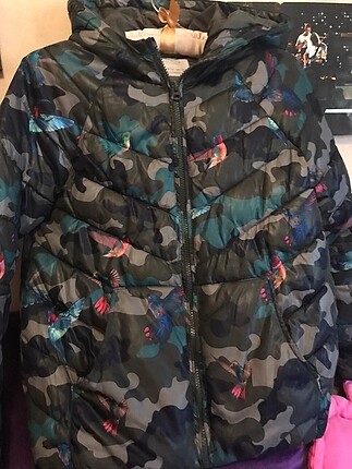 Zara kız çocuk şişme mont