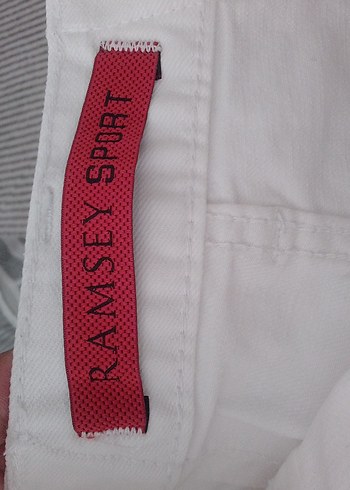 Beyaz Kadın kot pantolon - Görsel 9