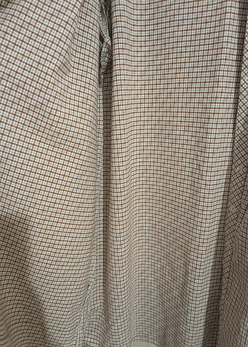 Ekose desenli gömlek tunik - Görsel 4