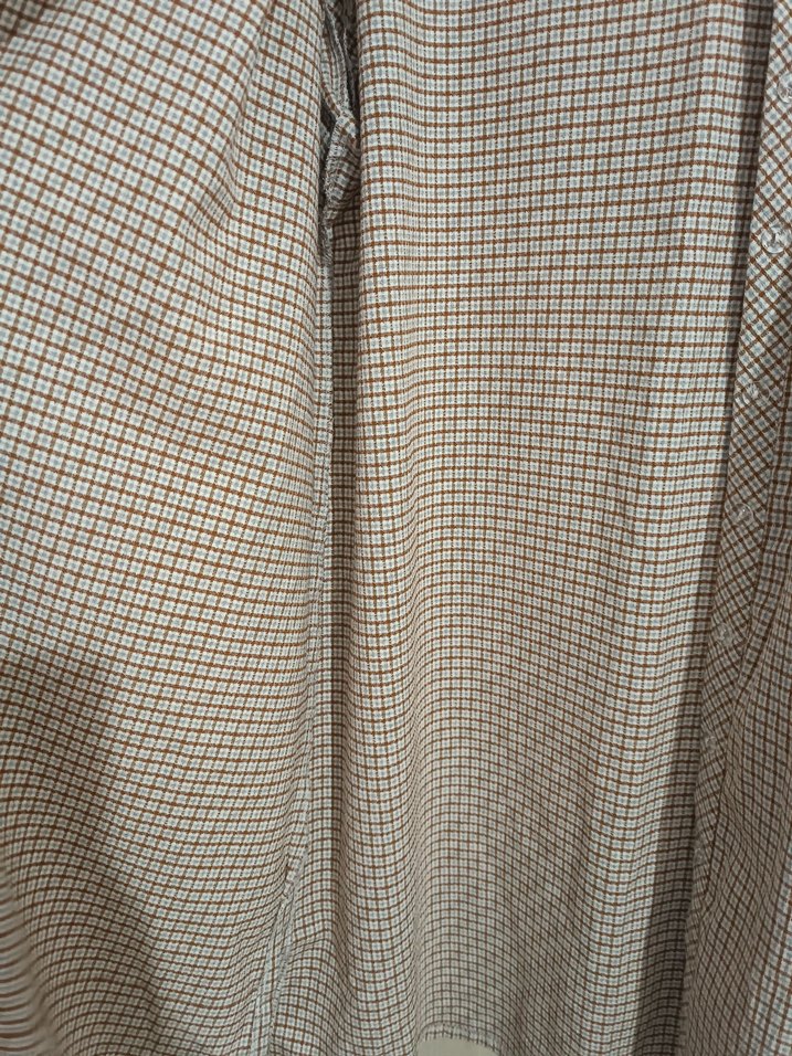 Ekose desenli gömlek tunik - Görsel 4