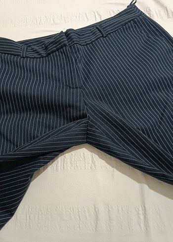 Koton çizgili kumaş pantolon - Görsel 6