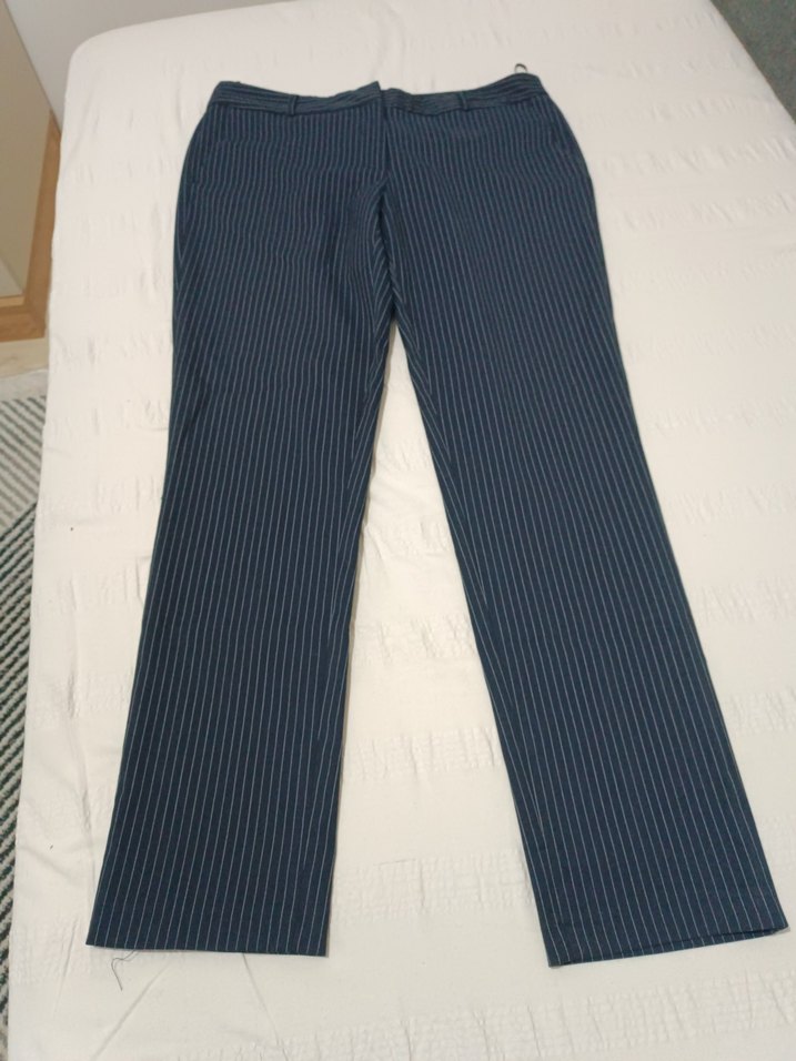 Koton çizgili kumaş pantolon - Görsel 2