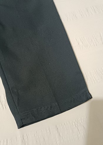 SUUD collection Siyah Kadın Kumaş Pantolon Kemerli - Görsel 4