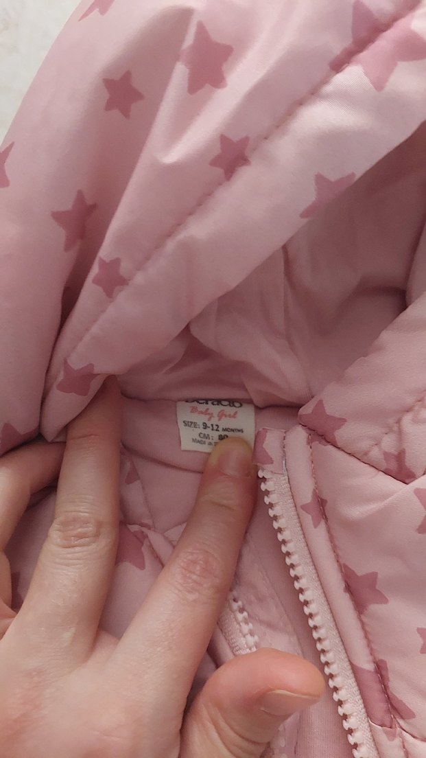 Pembe Yıldız Desenli Bebek Tulumu - Görsel 2