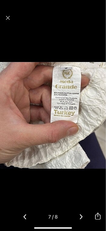 2 yaş beyaz şifon bluz pantolon takım - Görsel 7