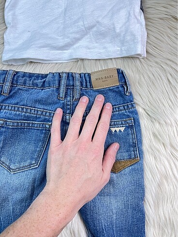 Mango Jean pantolon Tshirt hediyeli - Görsel 7