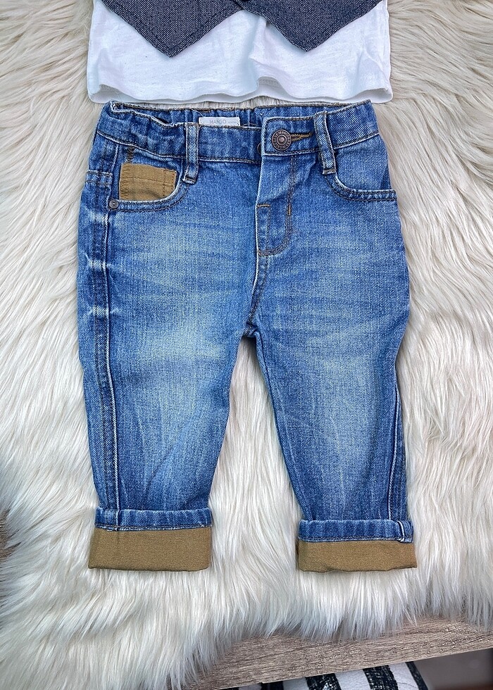 Mango Jean pantolon Tshirt hediyeli - Görsel 4