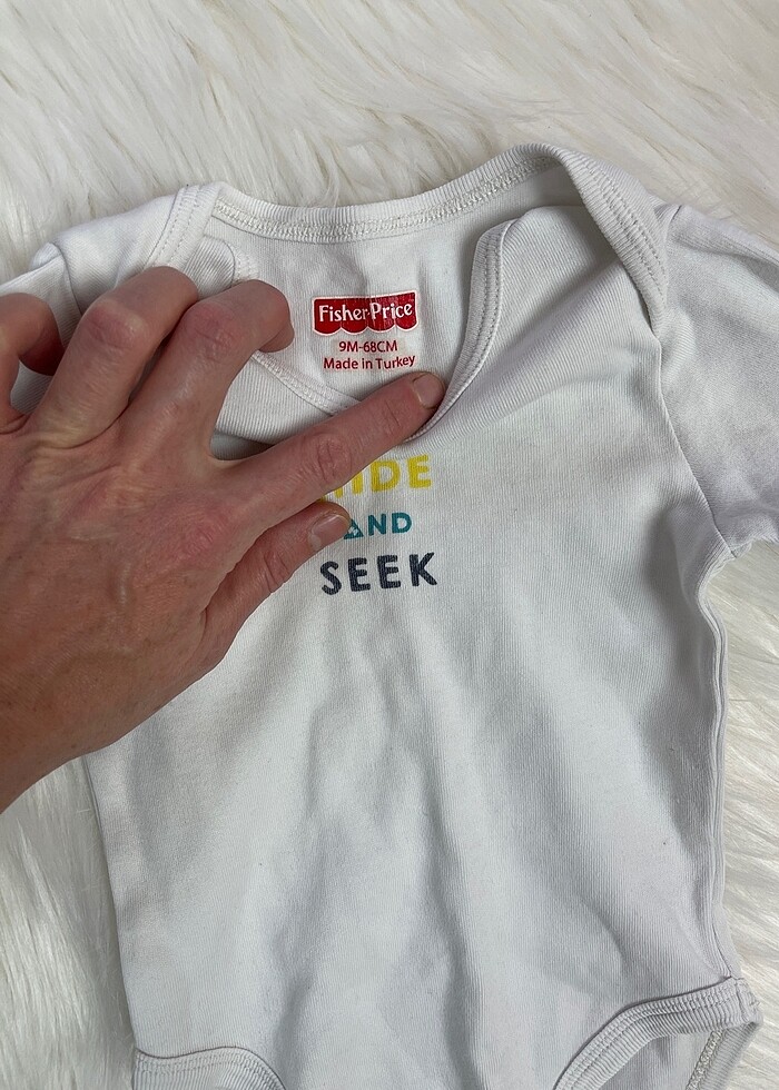 Fisher Price pijama tulum, body ve yün - Görsel 5