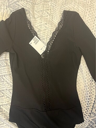 Etiketli h&m bluz - Görsel 5