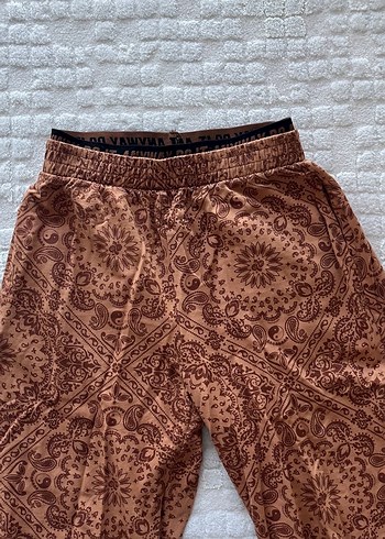 Bohem Tarzı Kahverengi eşofman - Görsel 4