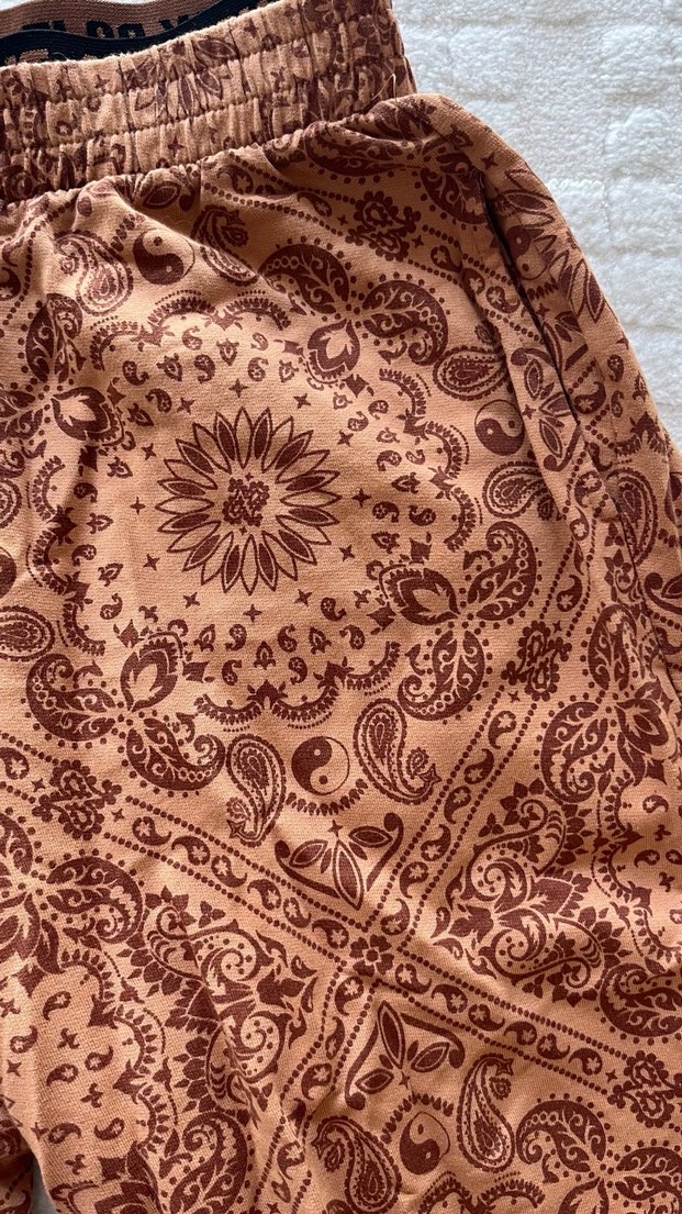 Bohem Tarzı Kahverengi eşofman - Görsel 5