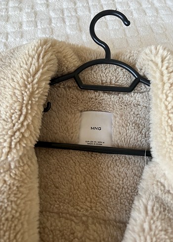 Mango Kürk Detaylı Kahverengi Deri Kadın Kış Ceketi - Görsel 2