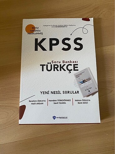 Sorubankasınet kpss türkçe soru bankası