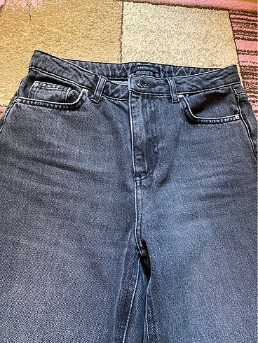 36 Beden Gri straight jean