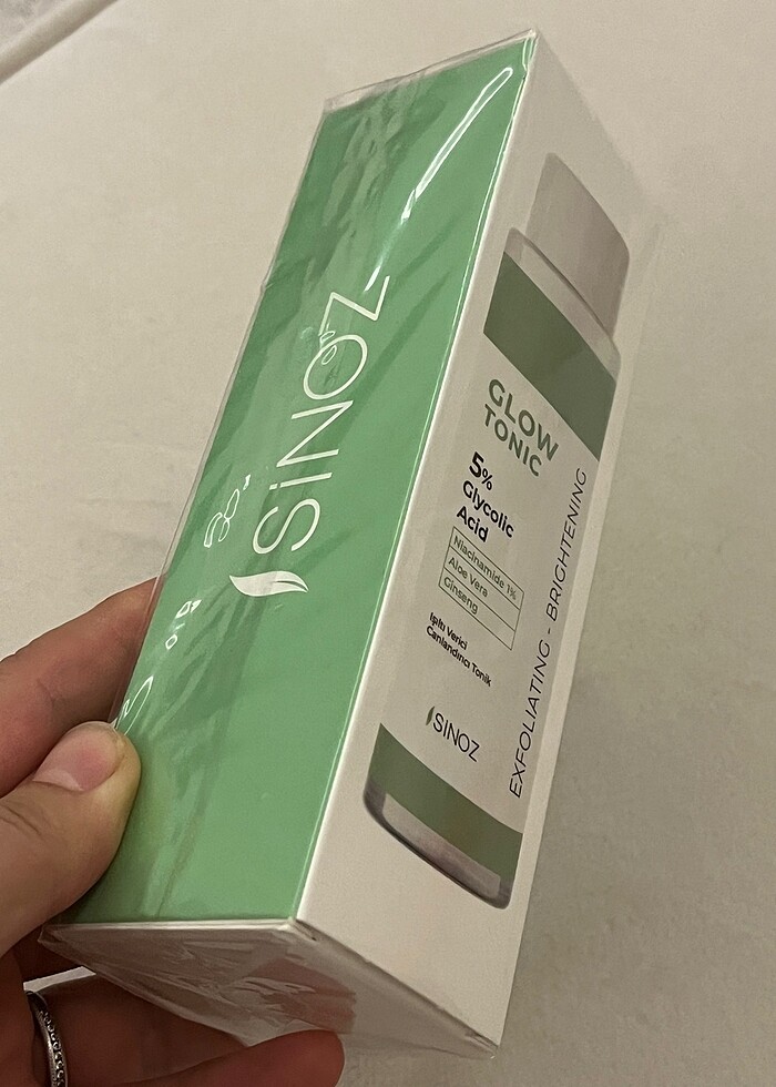 Sinoz glow tonic glikolik asit R00 ml - Görsel 3