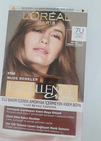 Loreal Paris Excellence Yeni Nude Renkler Saç Boyası 