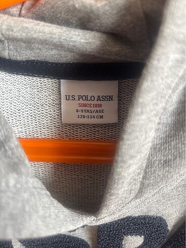 7 Yaş Beden USPA cocuk kapusonlu sweatshirt