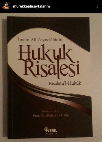 Hukuk risalesi 