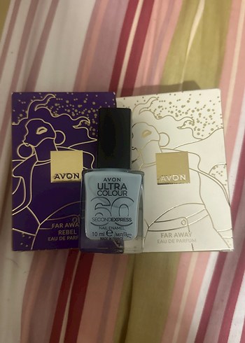 #AvonFARaway+FarAWAYrebel+oje