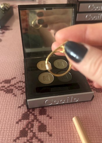 Cecile 407+esmer yüzük +avon kalem - Görsel 4