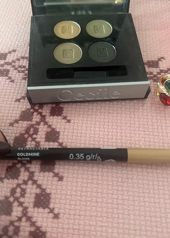 Cecile 407+esmer yüzük +avon kalem - Görsel 5