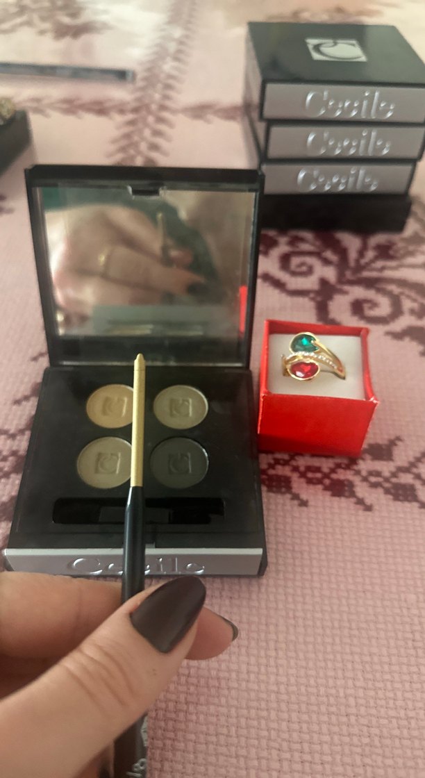 Cecile 407+esmer yüzük +avon kalem - Görsel 2