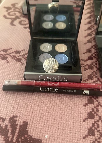 Cecile 4 far 402+kalemler+yüzük - Görsel 2