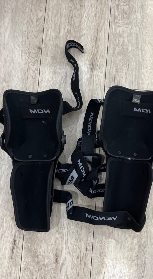 Siyah Motosiklet Dizlikleri Velcro Bantlı - Görsel 2