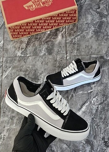 38 Beden gri Renk Vans old skool Ayakkabı