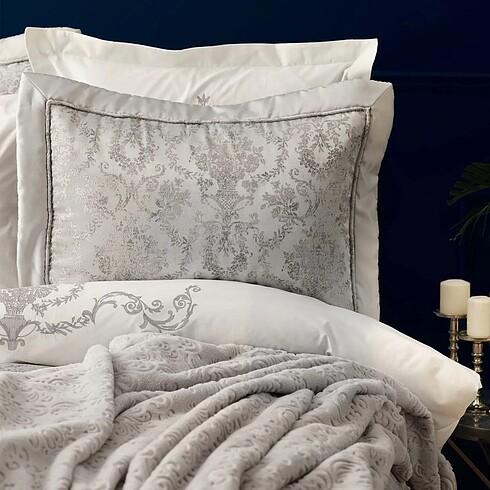 Karaca Home Karaca home silver yatak örtüsü