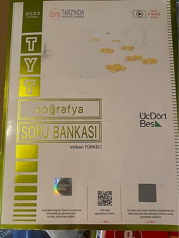 Üç dört beş yayınları kimya tyt