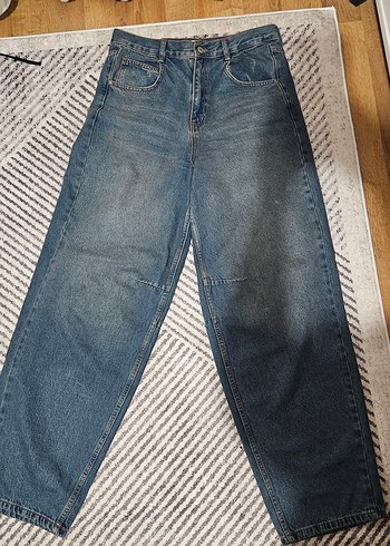 Kadın baggy jean - Görsel 3