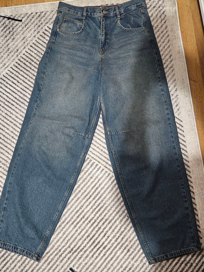 Kadın baggy jean - Görsel 2