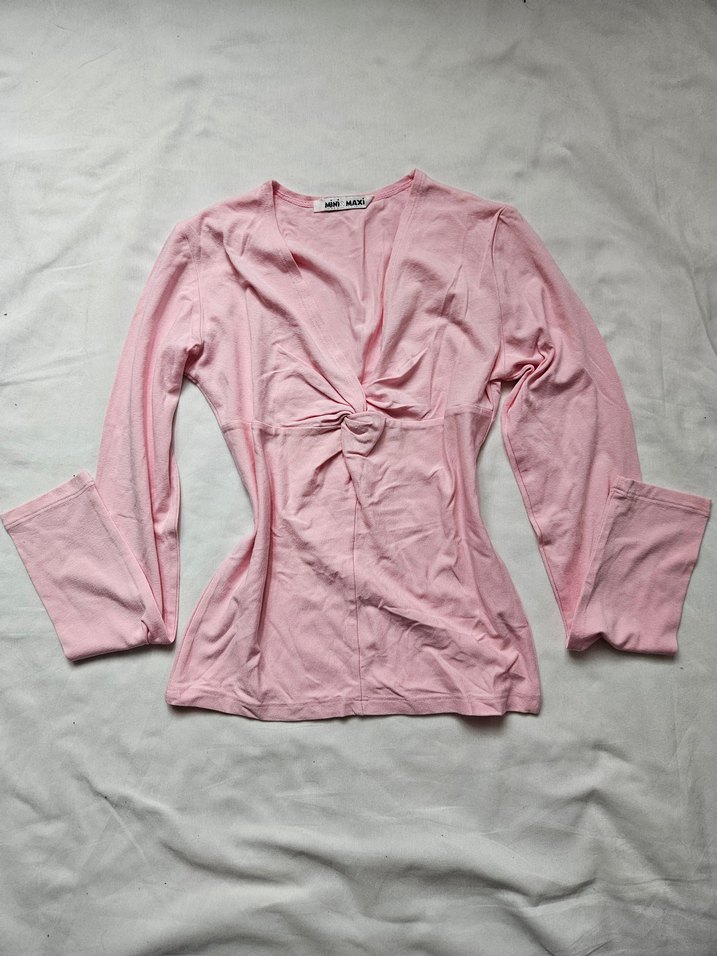 mini maxi 2000s y2k bluz - Görsel 2