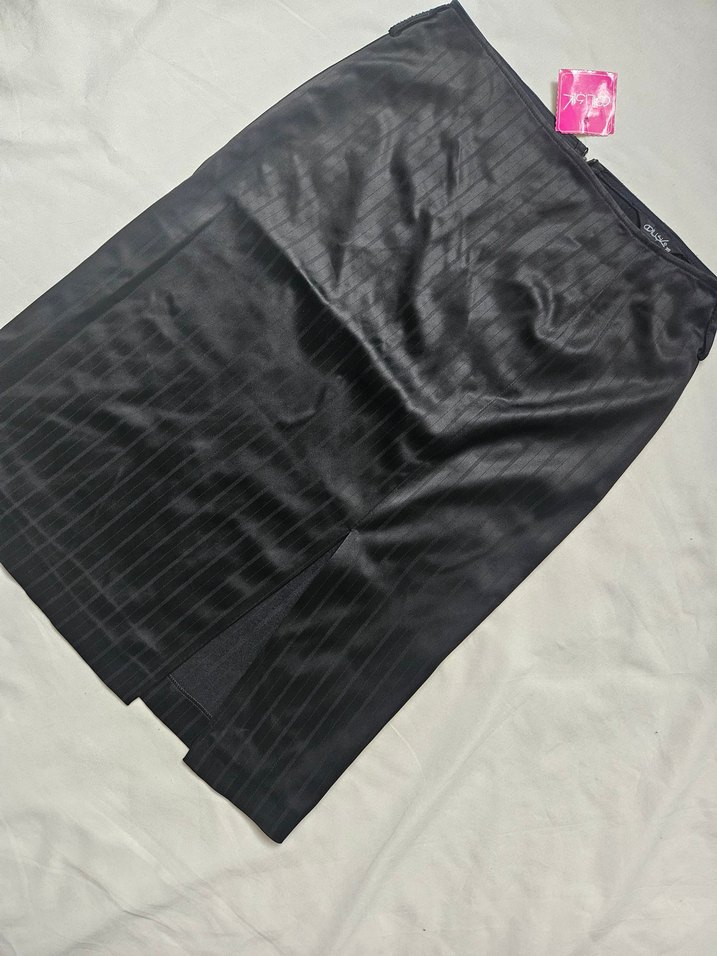 adil ışık 2000s saten midi etek - Görsel 2