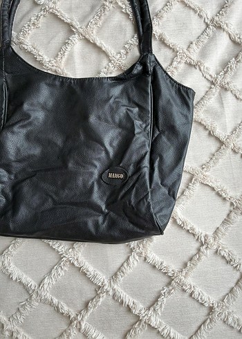 Siyah Deri Fermuarlı Minimalist Kadın Çantası - Görsel 2