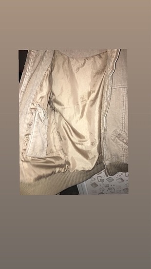 s Beden camel Renk Bomber çeket