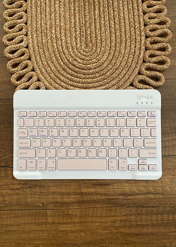 Pembe Kablosuz Klavye ve Pastel Pembe Mouse - Görsel 2