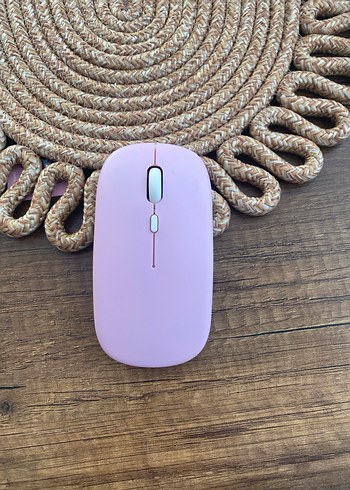 Pembe Kablosuz Klavye ve Pastel Pembe Mouse - Görsel 4