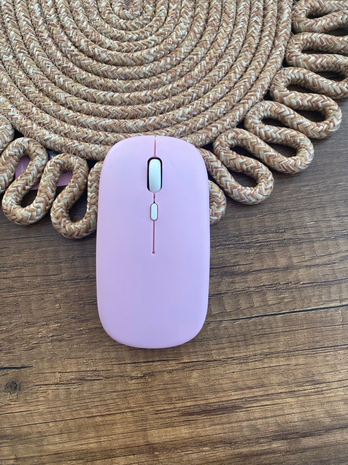 Pembe Kablosuz Klavye ve Pastel Pembe Mouse - Görsel 4