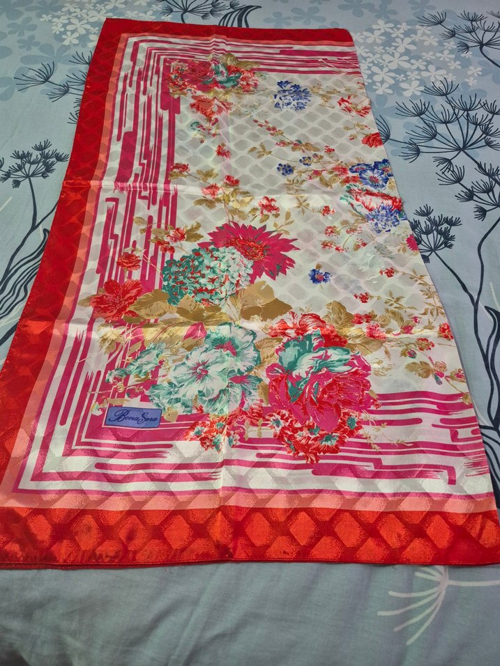 Renkli Bohem Kadın Fular/Eşarp - Görsel 2