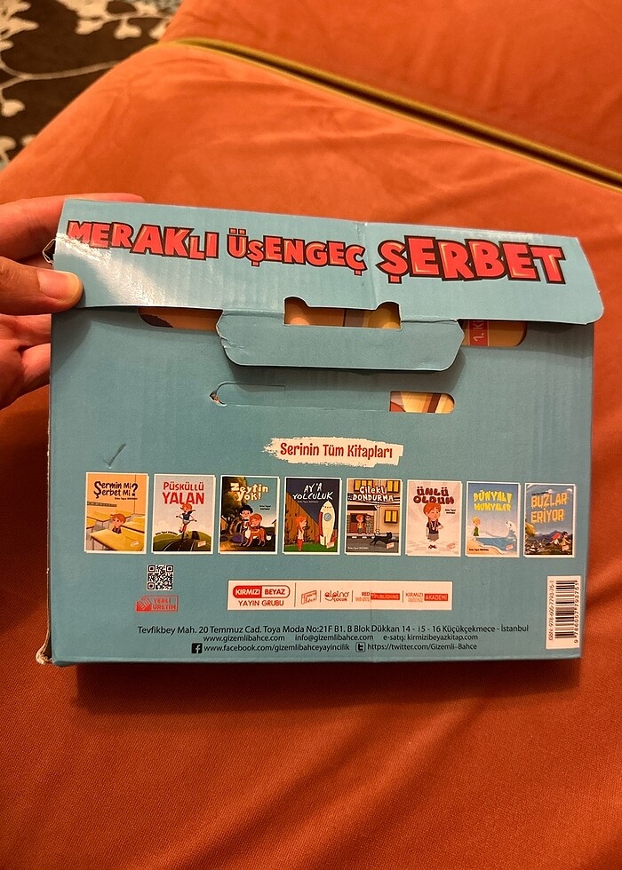 Meraklı Üşengeç Şerbet Kitap seti - Görsel 2