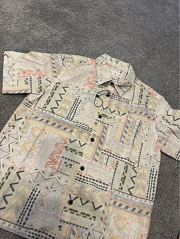 Zara Renkli Gömlek - Görsel 3