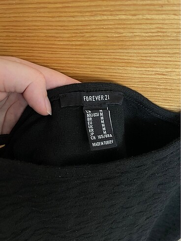 m Beden Forever 21 elbise