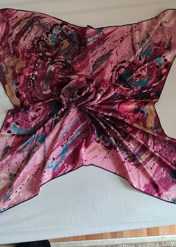 #Bone Sera İpek Eşarp - Görsel 2