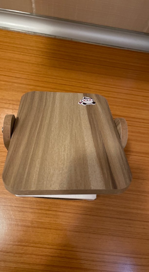 Bej Ahşap Çerçeveli Masaüstü Ayna - Görsel 3