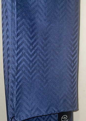 #Modakaşmir Lacivert şal - Görsel 2